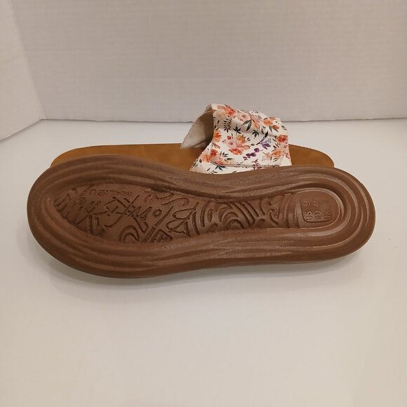Blowfish Malibu Sunrise Floral Slide Slip On Sandals Size 9 M - Picture 8 of 8